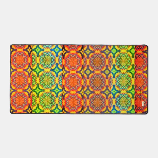 Tapis de bureau coloré (Recto)