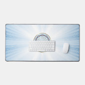 Tapis de bureau cool pour ordinateur portable et s (Clavier et souris)