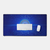 Tapis de bureau cool pour ordinateur portable et s (Clavier et souris)