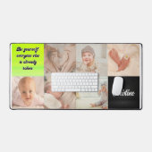 Tapis de bureau customisé avec votre photo et votr (Clavier et souris)