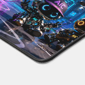 Tapis de bureau Cyberpunk Univers Créatures IA (Coin)