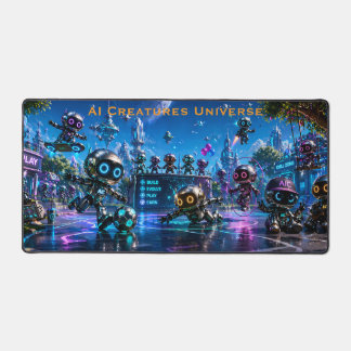 Tapis de bureau Cyberpunk Univers Créatures IA