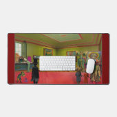 Tapis de bureau dans le hall (Clavier et souris)