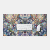 Tapis de bureau d'art fantastique – Awe (Clavier et souris)