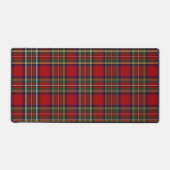 Tapis de bureau de conception Tartan rouge (Recto)