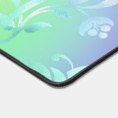 Tapis de bureau de fleurs de dégradé (Coin)