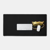 Tapis de bureau de jeu de niveau Or (Clavier et souris)
