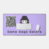 tapis de bureau de jeu gags galor (Clavier et souris)