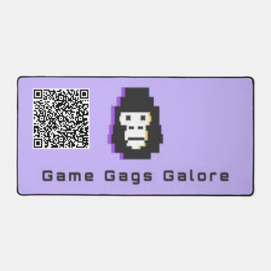 tapis de bureau de jeu gags galor (Recto)