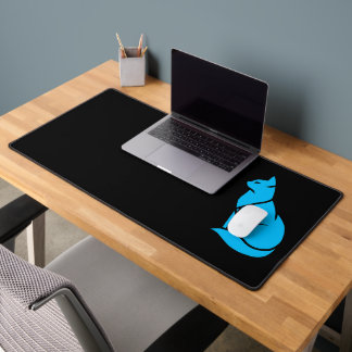 Tapis de bureau de jeu pour chat géométrique minim