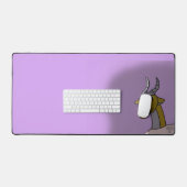 Tapis de bureau de jeu RPG Eclipse Purple Dragon (Clavier et souris)
