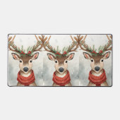 Tapis de bureau de Noël Renne Mignon (Recto)