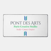 Tapis de bureau de studio créatif Paris Déco de bu (Recto)
