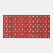 TAPIS DE BUREAU DE STUDIO DE BUREAU TRICOTÉ COEUR (Recto)