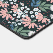 Tapis de bureau d'esthétique botanique fleurie fle (Coin)