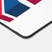 Tapis de bureau drapeau britannique Royaume-Uni (Coin)