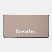 Tapis de bureau drôle Humour de bureau Respirez si (Recto)