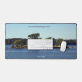 Tapis de bureau du phare de Crossover Island (Clavier et souris)