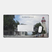 Tapis de bureau du phare de Marblehead (Clavier et souris)