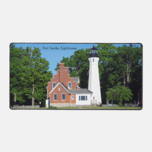Tapis de bureau du phare de Port Sanilac