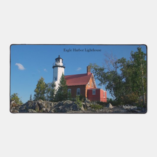 Tapis de bureau du phare Eagle Harbour (Recto)