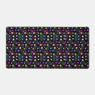 tapis de bureau élégance florale - dessin botaniqu
