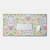 Tapis de bureau élégant et fonctionnel de plan dir (Clavier et souris)