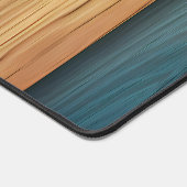 Tapis de bureau en bois coloré (Coin)