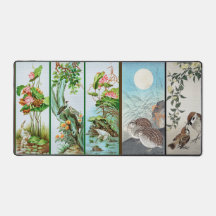 Tapis de bureau en forme de souris avec art d'oise