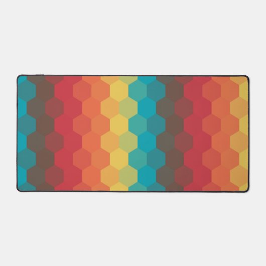 Tapis de bureau en nid d'abeille (Recto)