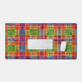 TAPIS DE BUREAU EN TARTAN MAC RAE POUR STUDIO (Clavier et souris)