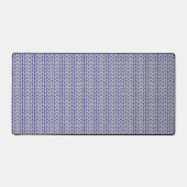 TAPIS DE BUREAU EN TRICOT GRIS BLEU (Recto)