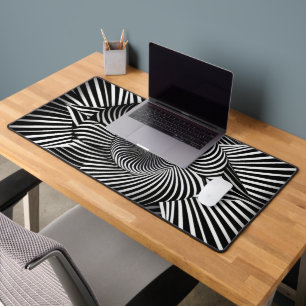 Tapis de bureau Entre les lignes et les dimensions