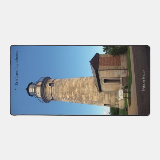 Tapis de bureau Erie Land Lighthouse (Recto)