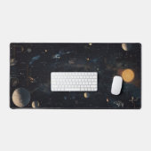 Tapis de bureau Espace cosmique & Planètes (Clavier et souris)
