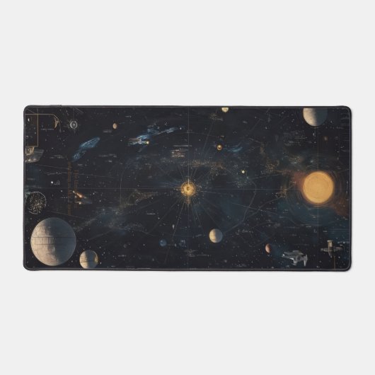 Tapis de bureau Espace cosmique & Planètes (Recto)