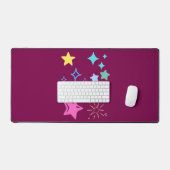 Tapis de bureau étoiles (Clavier et souris)