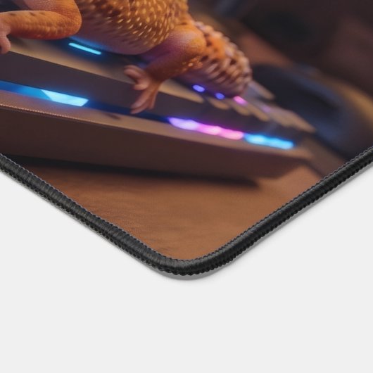 Tapis de bureau extra large GeckoDev // Programmeu (Coin)