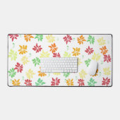 Tapis de bureau feuille (Clavier et souris)