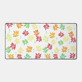 Tapis de bureau feuille