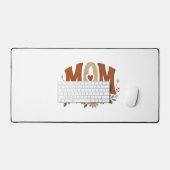 Tapis de bureau Floral Maman Automne Rustique (Clavier et souris)