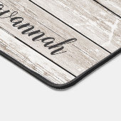 Tapis de bureau floral rustique (Coin)