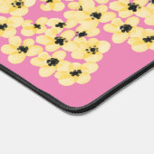 Tapis de bureau floral "Soyez Unique" (Coin)