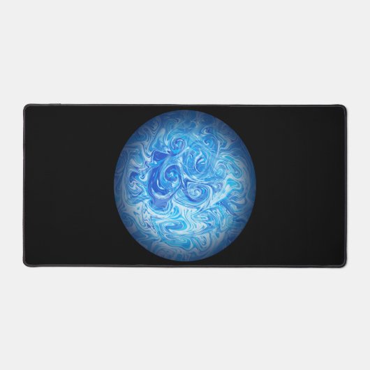 Tapis de bureau fluide Calm Tide (Recto)