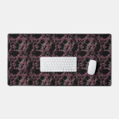 Tapis de bureau fractale 3D Purple Lava (Clavier et souris)