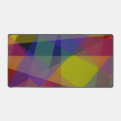 Tapis de bureau - Géométrique foncé (Recto)