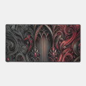 Tapis de bureau gothique – Espace de travail éléga (Recto)
