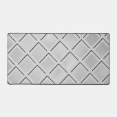 Tapis de bureau gris design industriel (Recto)