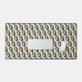 Tapis de bureau Jasmine (Clavier et souris)