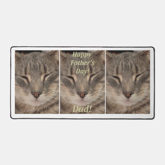 Tapis de bureau Joyeuse Fête des Pères (sieste) (Recto)